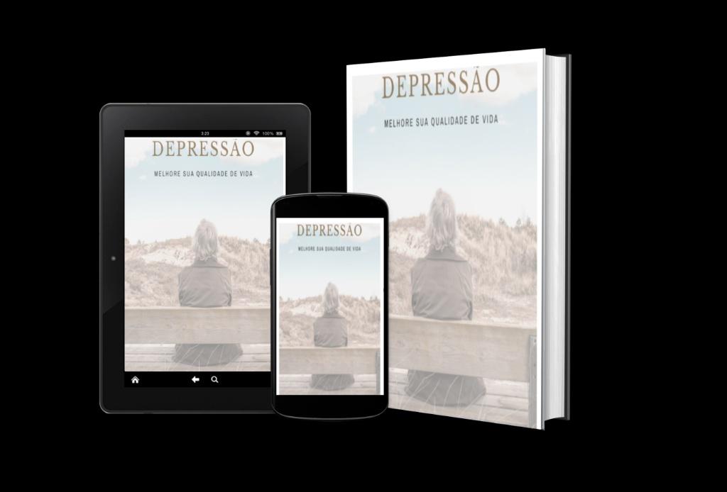 Mockup do Ebook Livre-se da Depressão